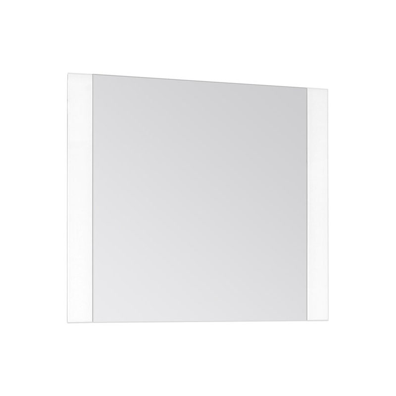 Зеркало "Монако" 80*70, Осина бел/бел лакобель
